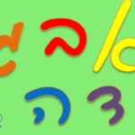 Учимся читать слова на иврите. Тренажер. Часть 1. Буквы от Алеф до hей