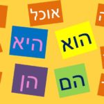Изучаем грамматику иврита онлайн. Игра "местоимения и первые глаголы"