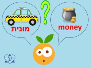 Откуда в иврите слово такси-монит
